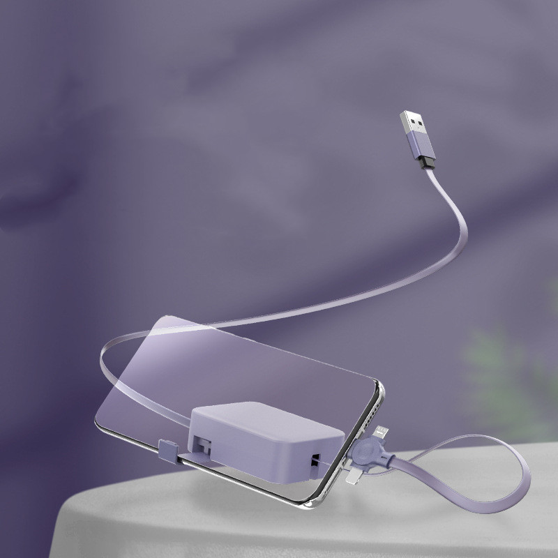 ReelCharge 4-in-1 Retractable Cable