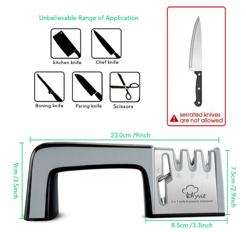 EdgeMate 4-in-1 Knife Sharpener - Image 5