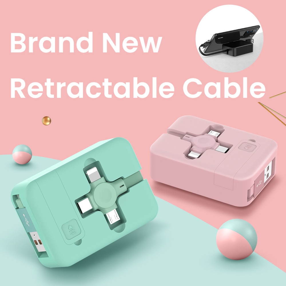 ReelCharge 4-in-1 Retractable Cable - Image 3