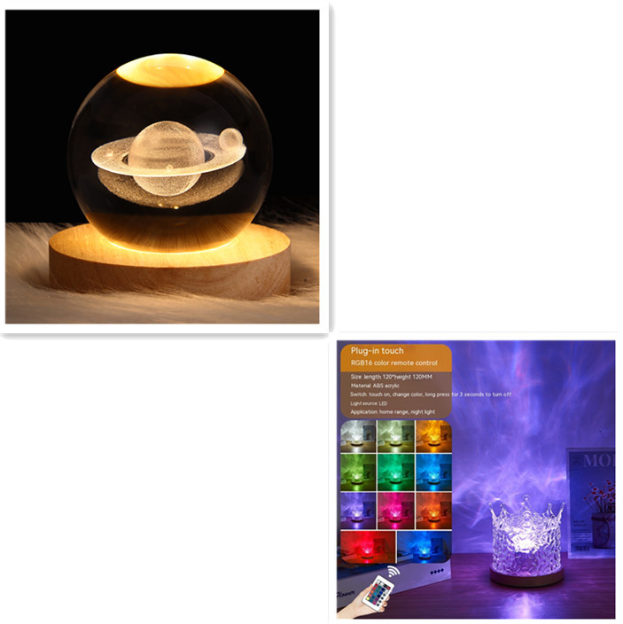 AuroraRipple 16-Color Water Projector Lamp - Image 4
