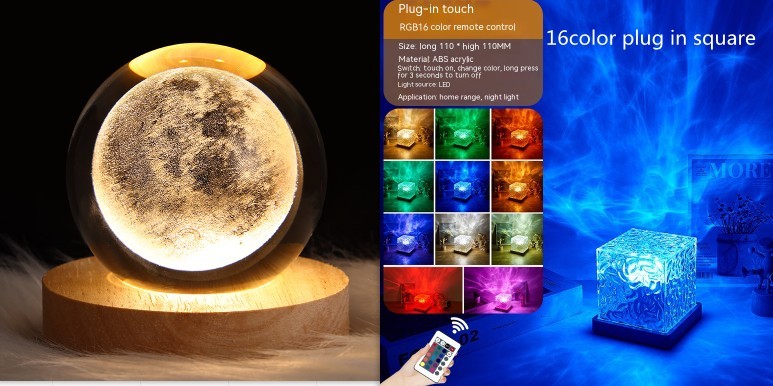 AuroraRipple 16-Color Water Projector Lamp - Image 10