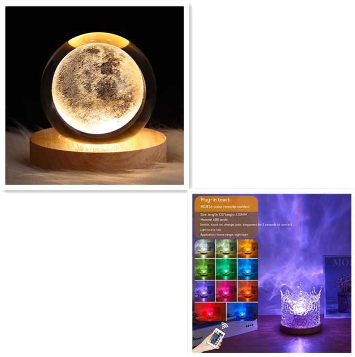 AuroraRipple 16-Color Water Projector Lamp - Image 2