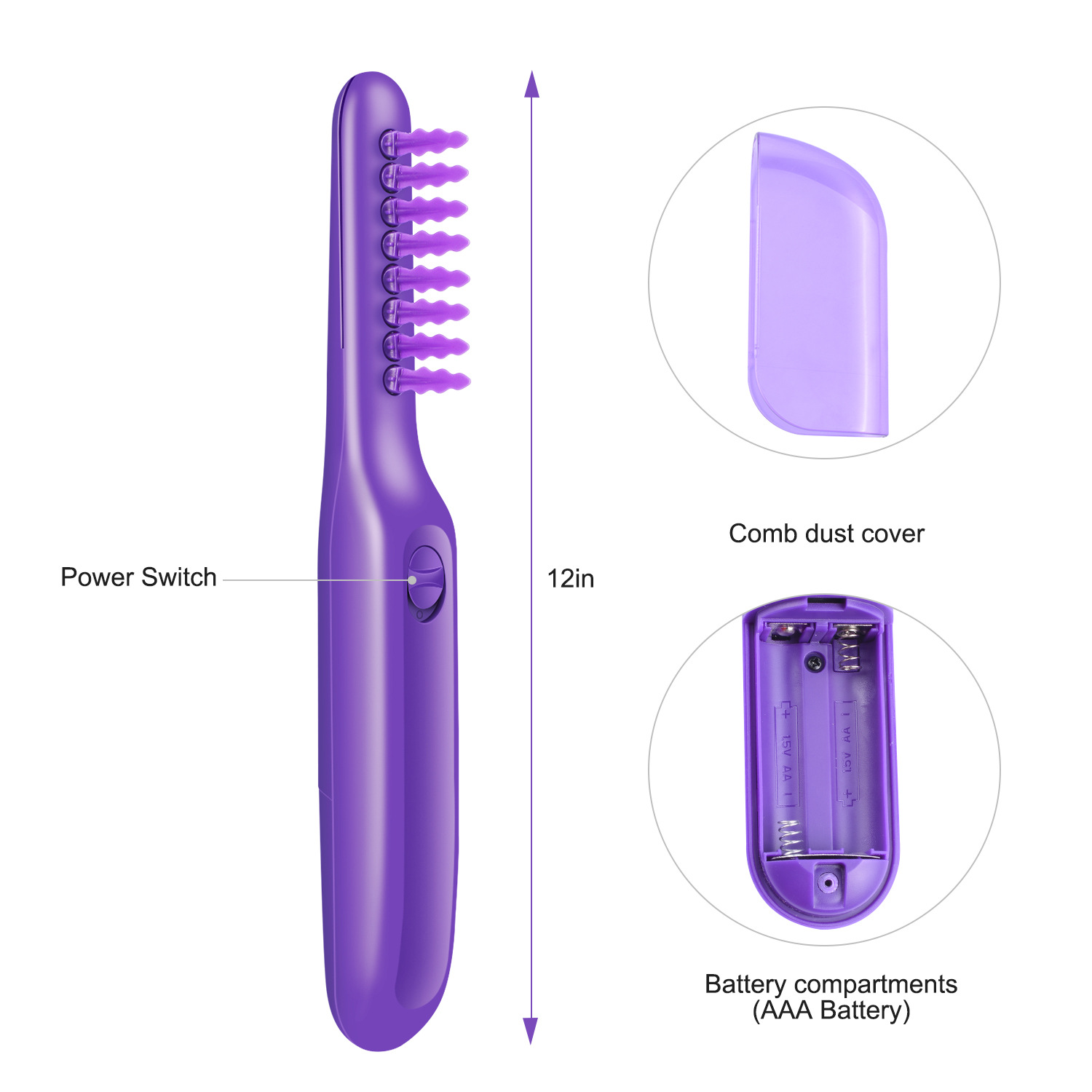 TangleEase Electric Scalp Massage Brush - Image 4