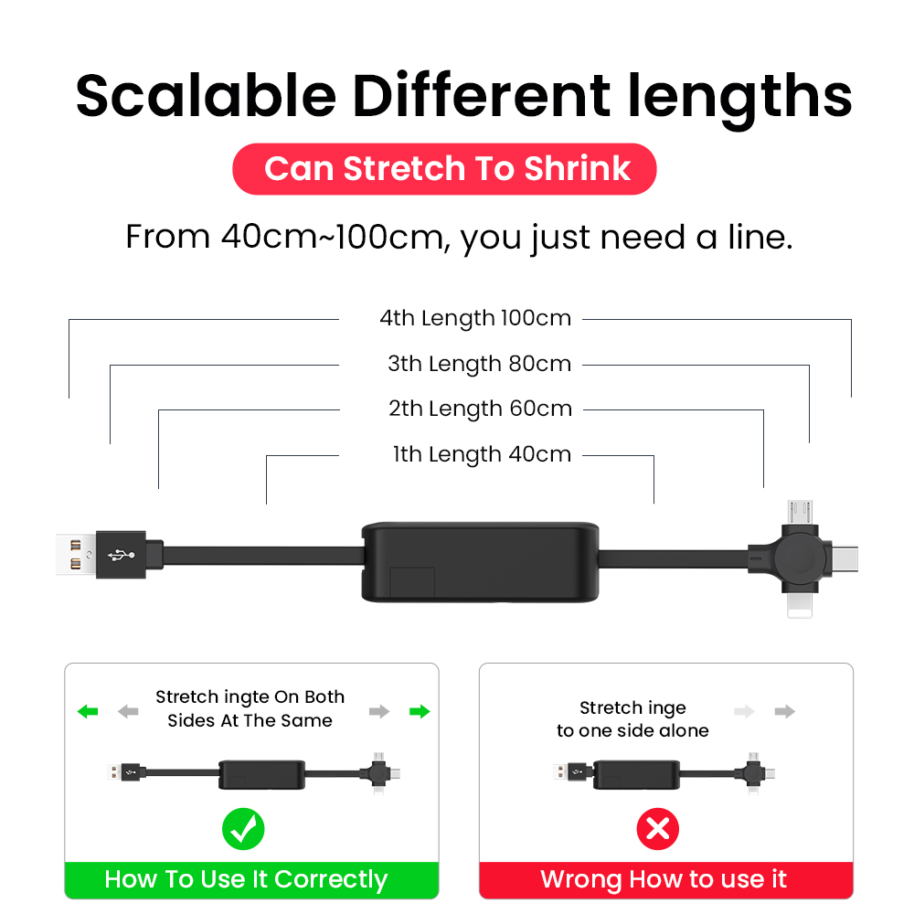 ReelCharge 4-in-1 Retractable Cable - Image 6