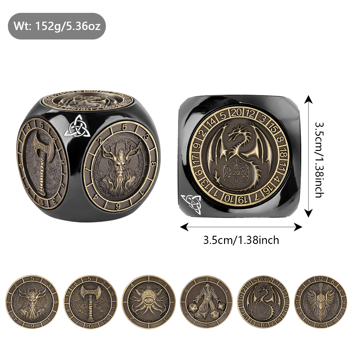 RollQuest DND Dice Wheel Gift Set - Image 2