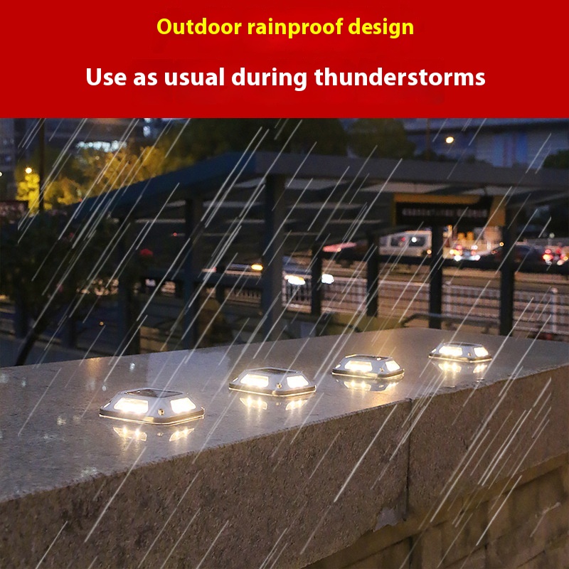 GroundGlow Solar Garden Lights