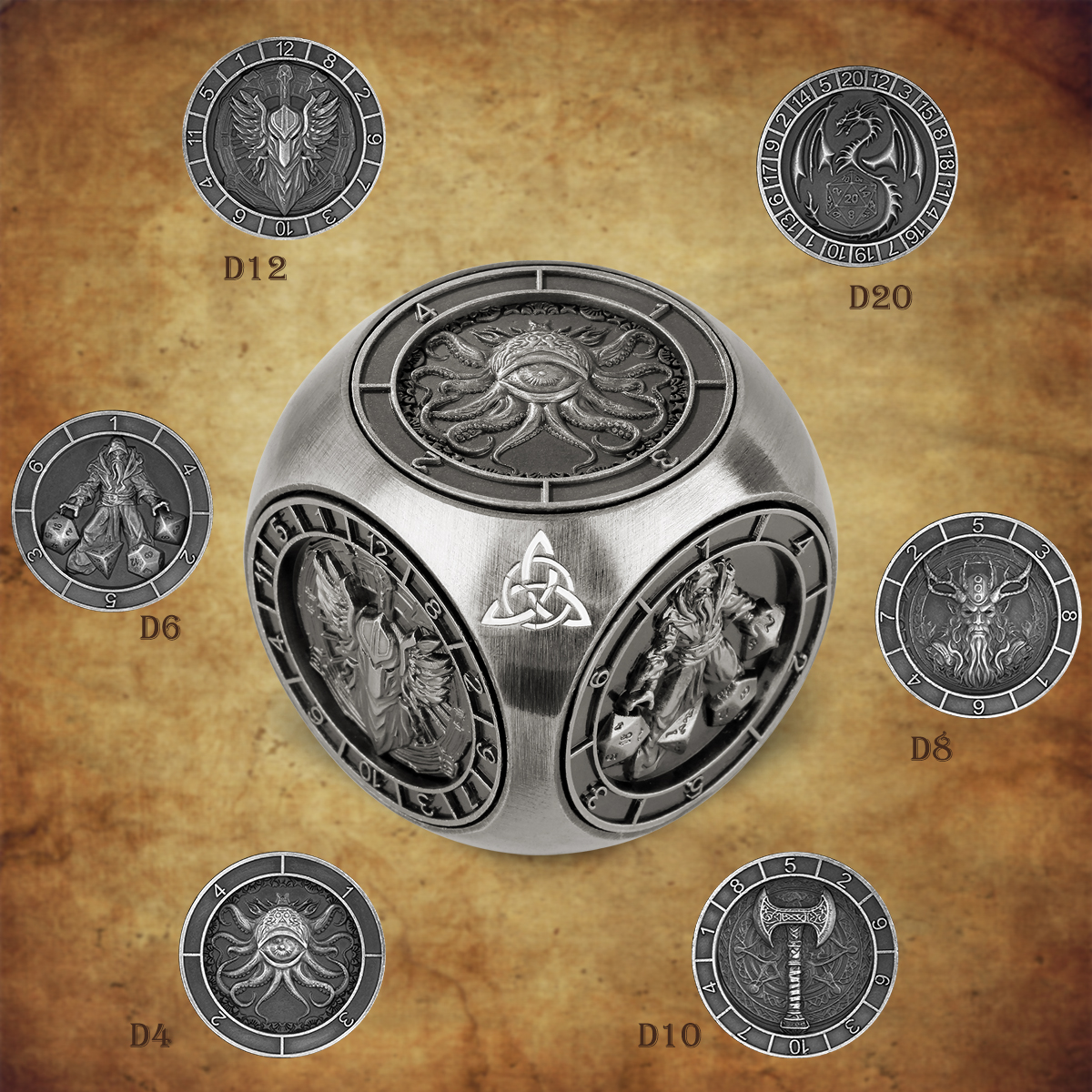 RollQuest DND Dice Wheel Gift Set - Image 7