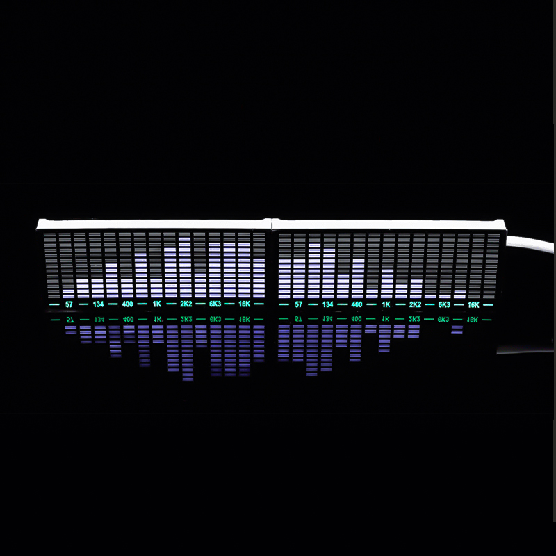 LED Audio Spectrum Display Polar Atmosphere Light
