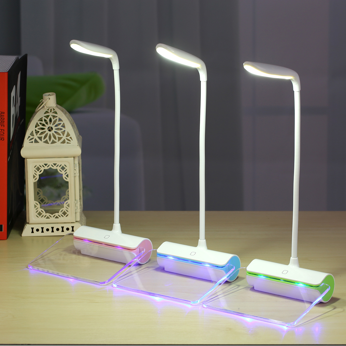 Rechargeable LED lamp message board table lamp - Image 2