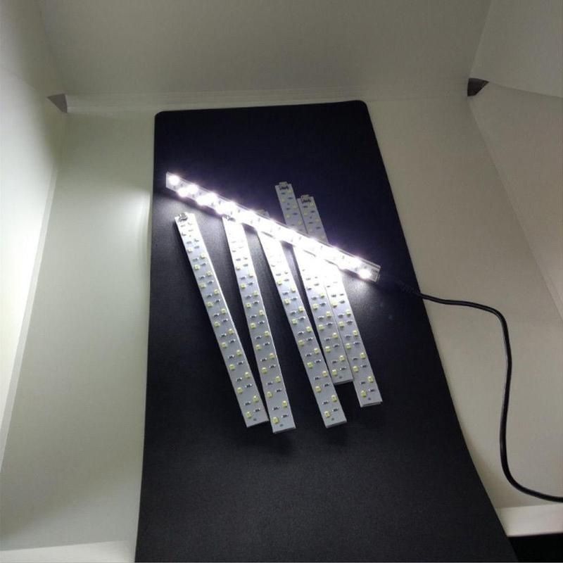 Folding Portable LED 20cm Light Bar Mini Studio Softbox - Image 2