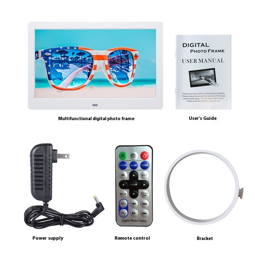 Digital Photo Frame Album Player Picture Video Display Rack