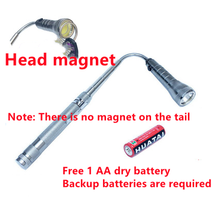 Telescopic flashlight led magnet pick up gadget - Image 3