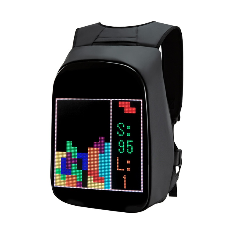 Bluetooth Outdoor LED Dynamic Pixel Smart Display Backpack - Image 2